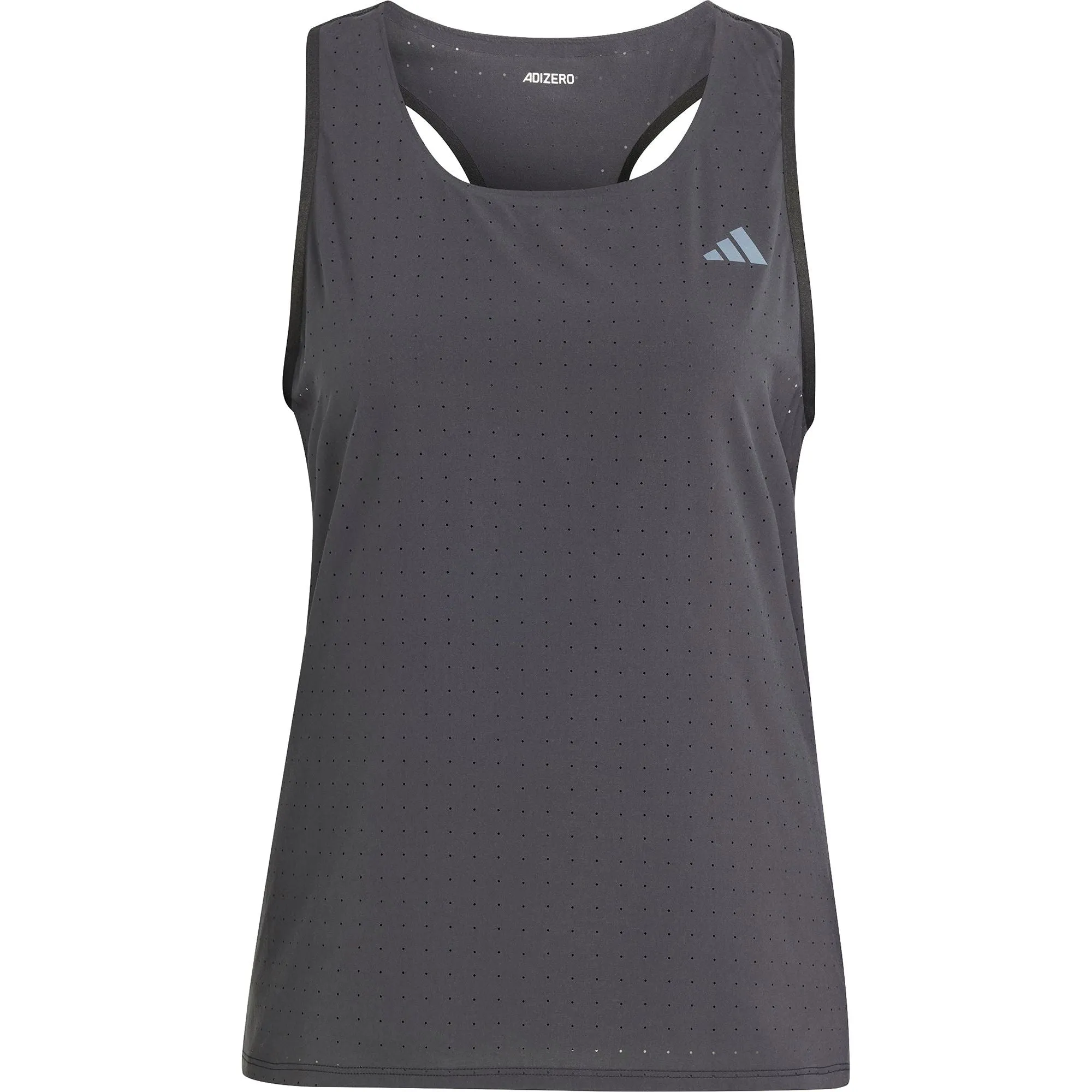 adidas Adizero Womens Running Vest Tank Top - Black