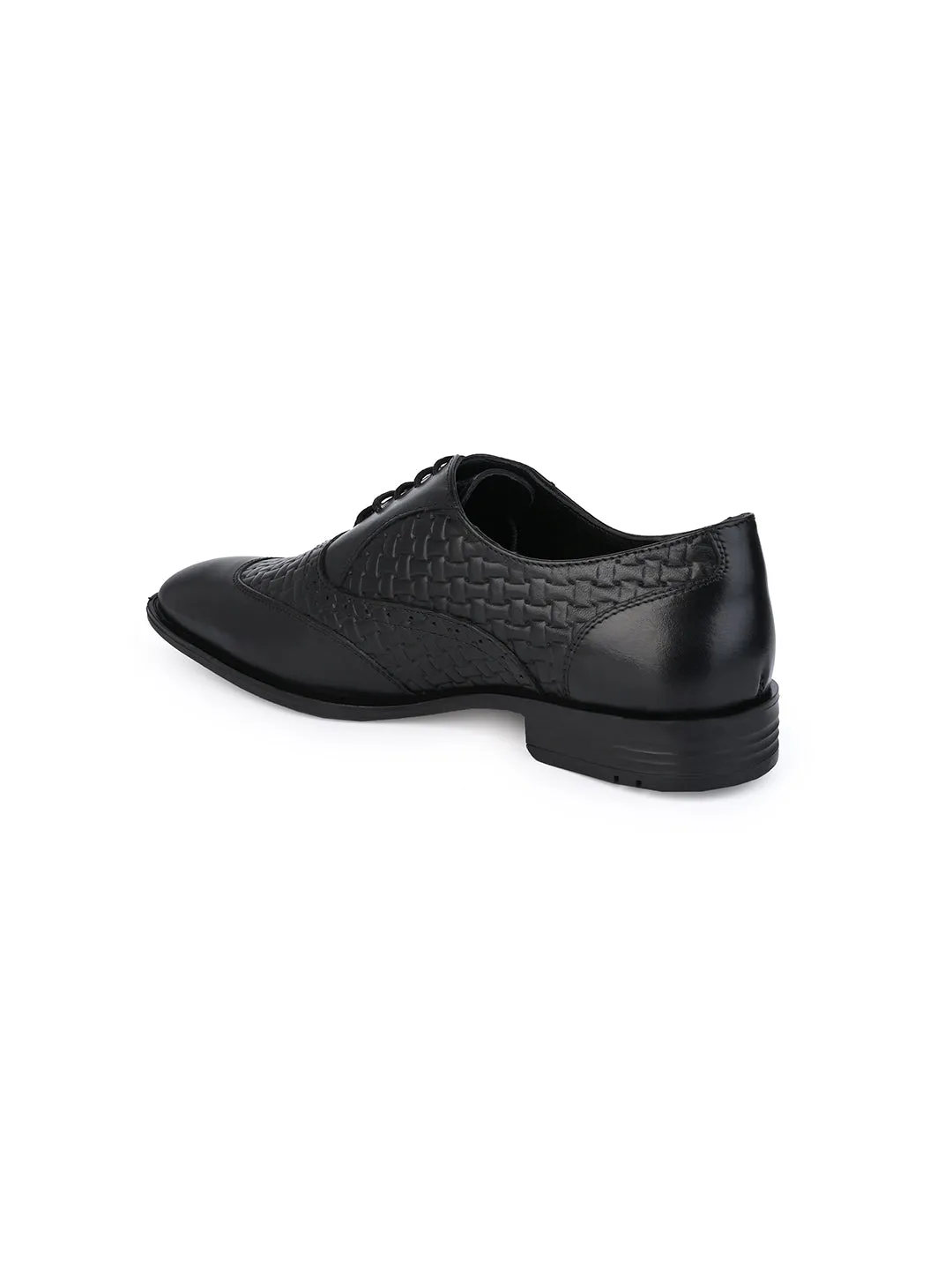 Alberto Torresi Black Formal Shoe For Men