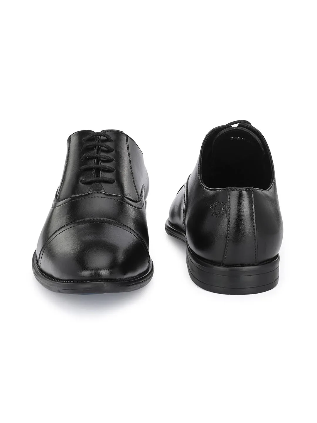 Alberto Torresi Black Synthetic formal Shoes