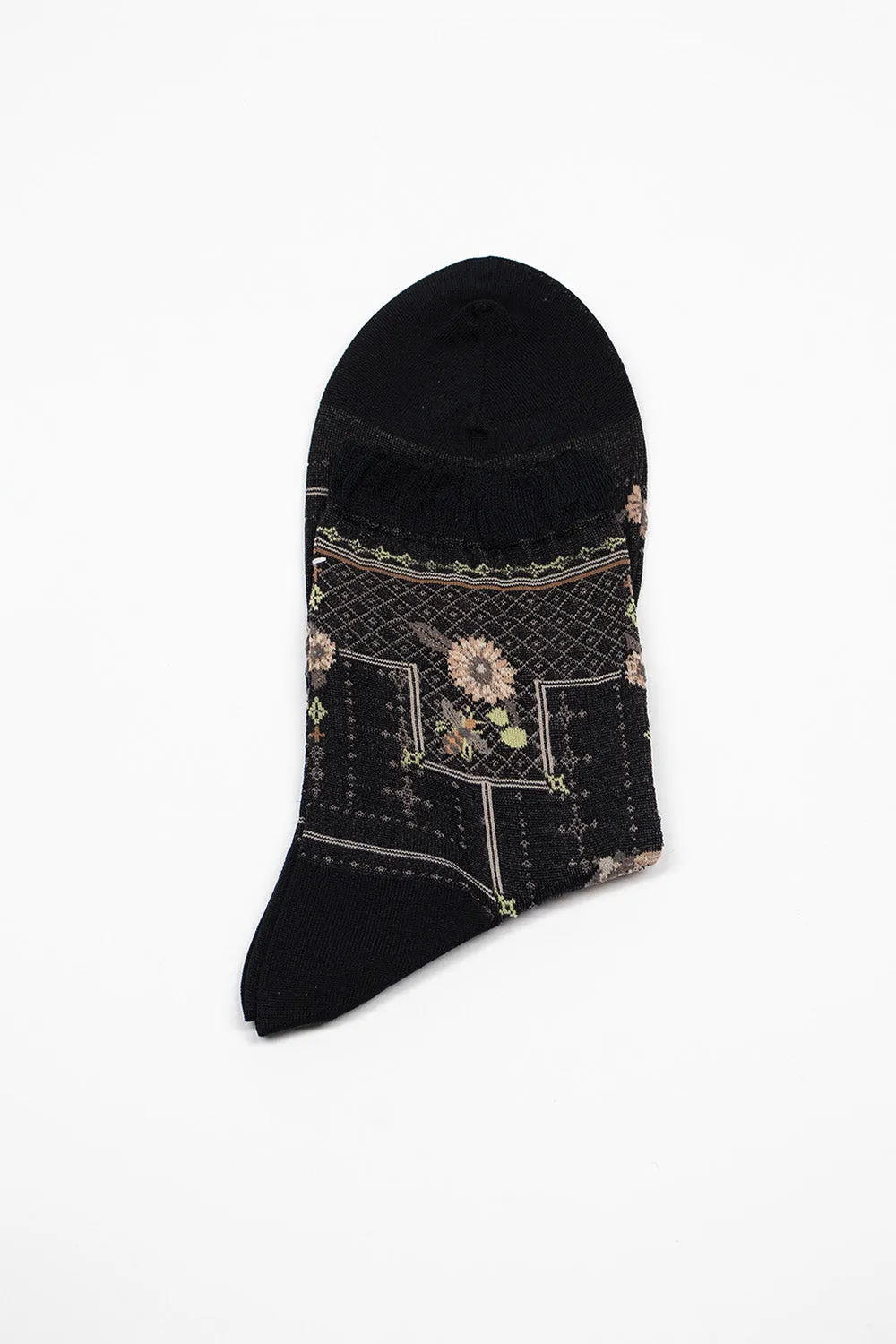 AM-780S Gerbera Socks Black