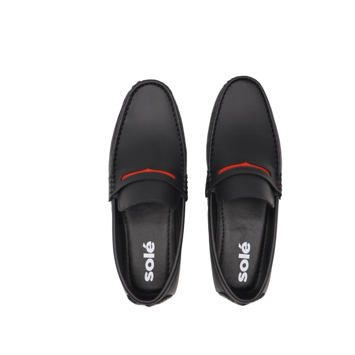 Black Casual Slip On  165124