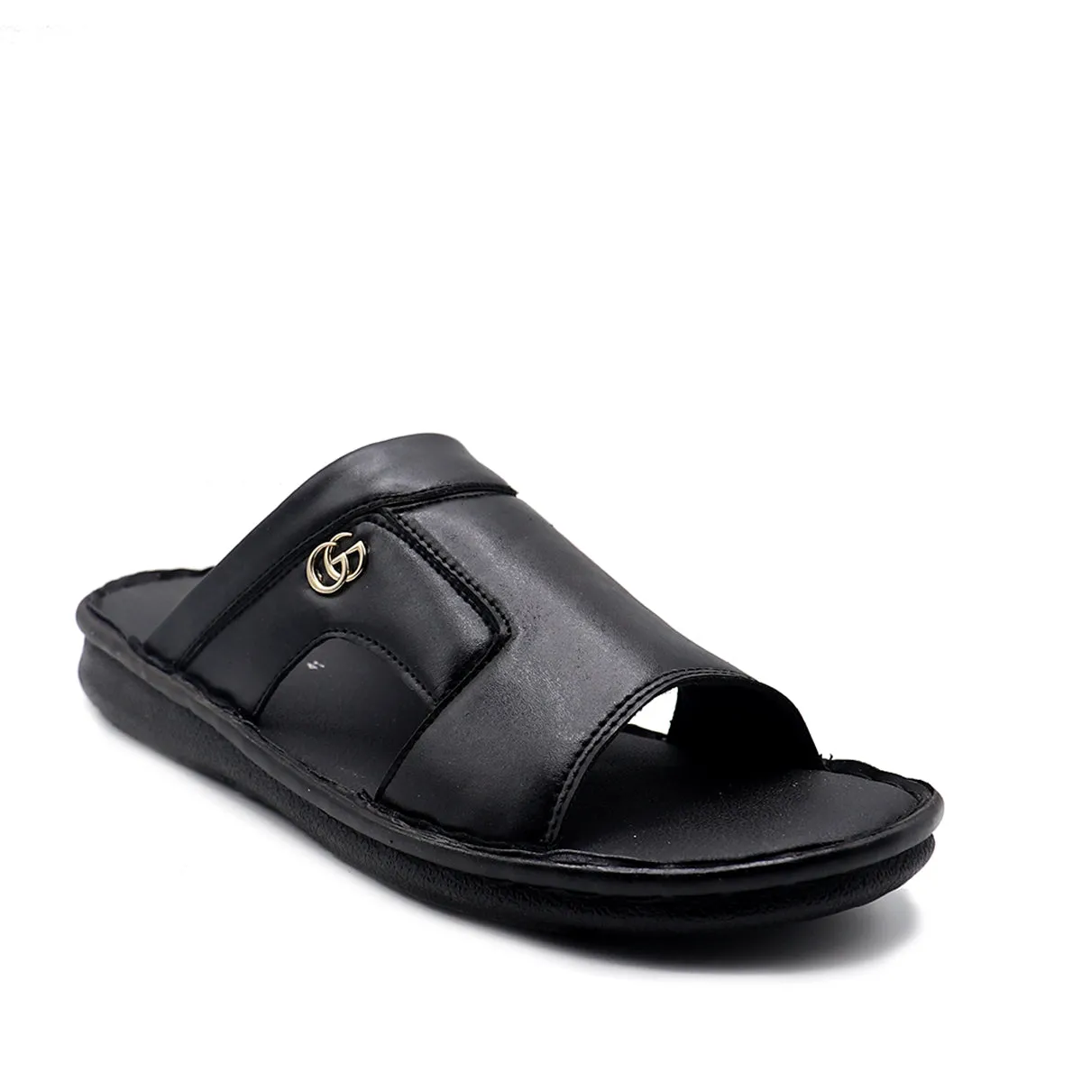 Black Casual Slipper 112100