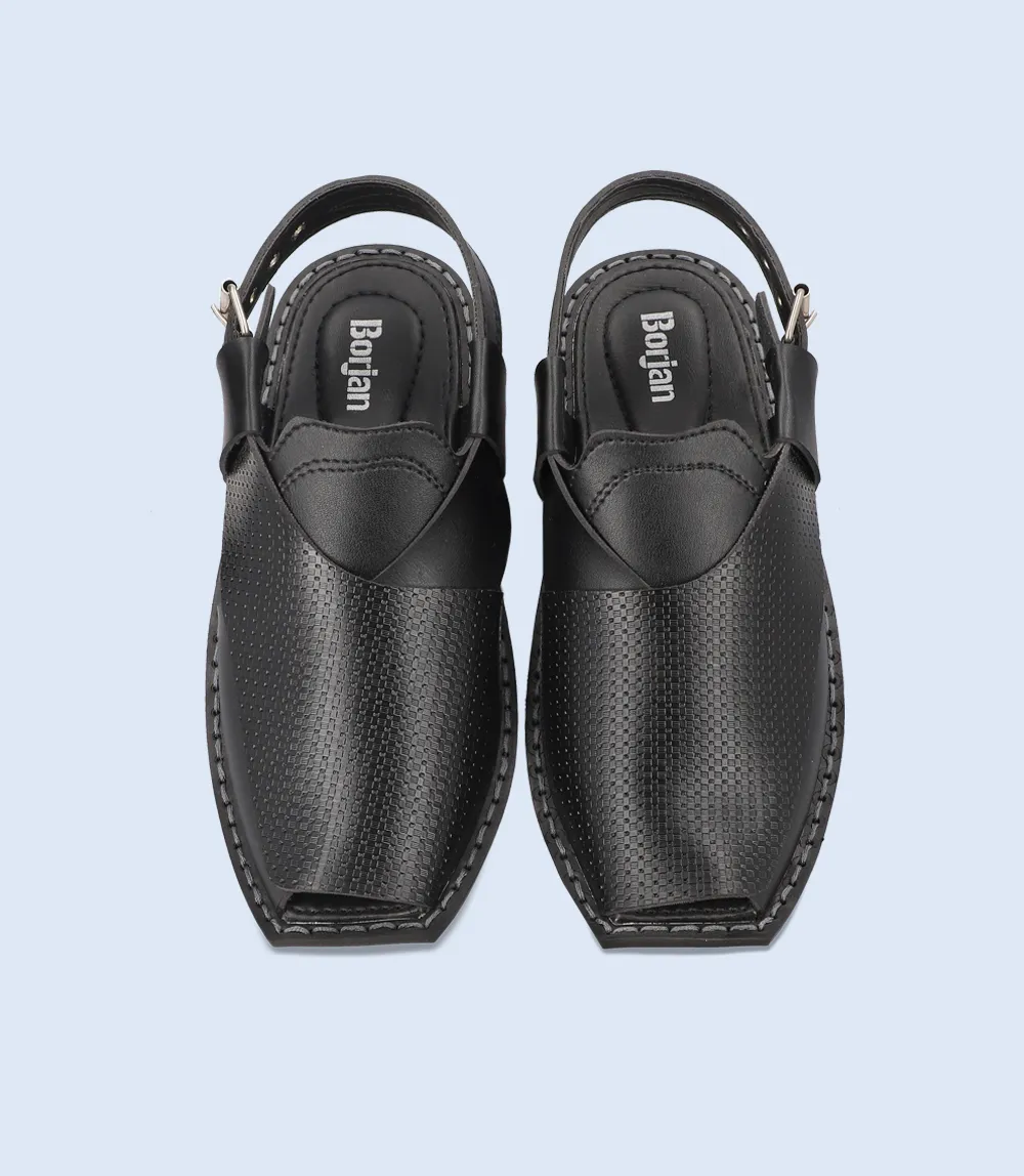 BM4543-BLACK-Men Peshawari's