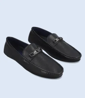 BM5136-BLACK-Men Loafers