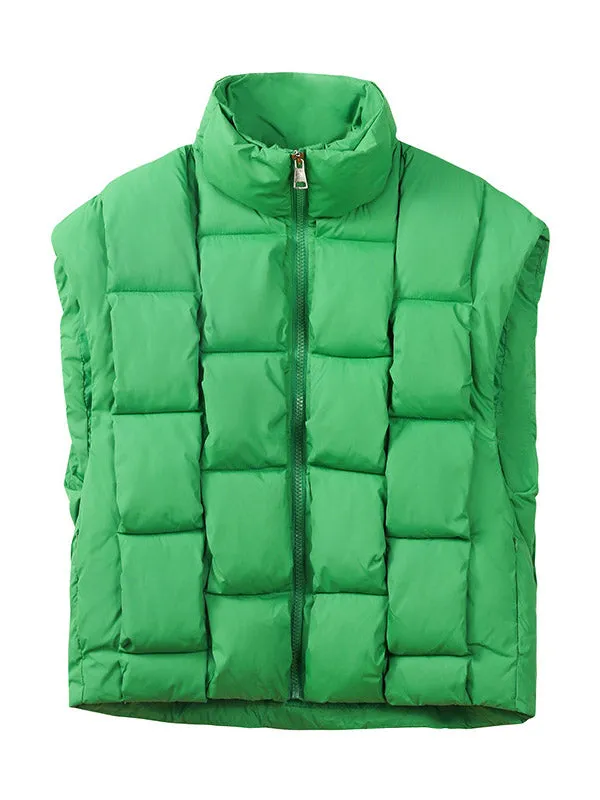 Braid Puffer Vest