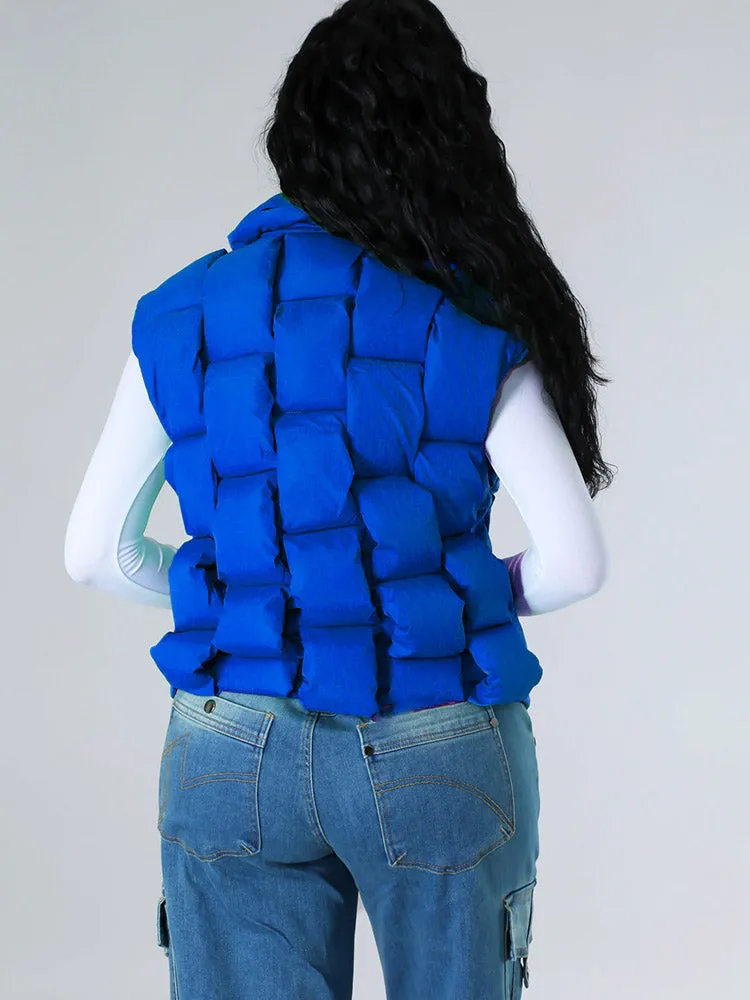 Braid Puffer Vest