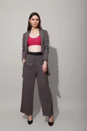 Charcoal High Waist Pants