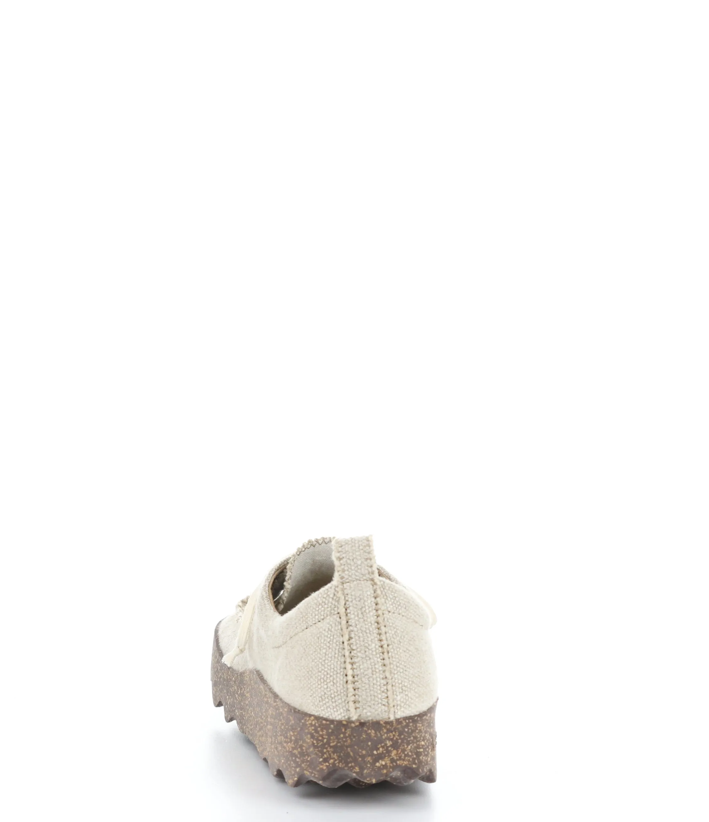 CHAT025ASP NATURAL/BROWN Round Toe Shoes