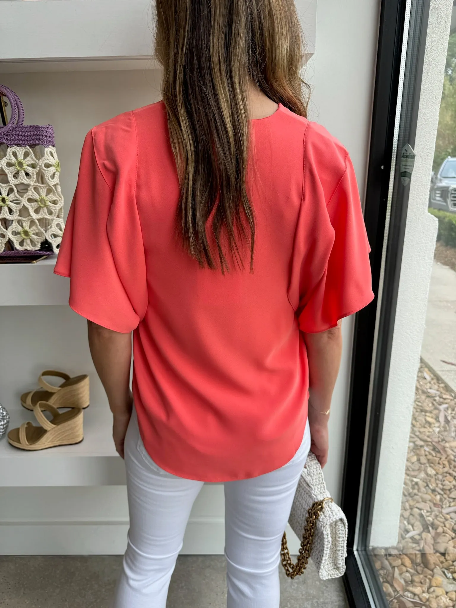 Coral Serena Top