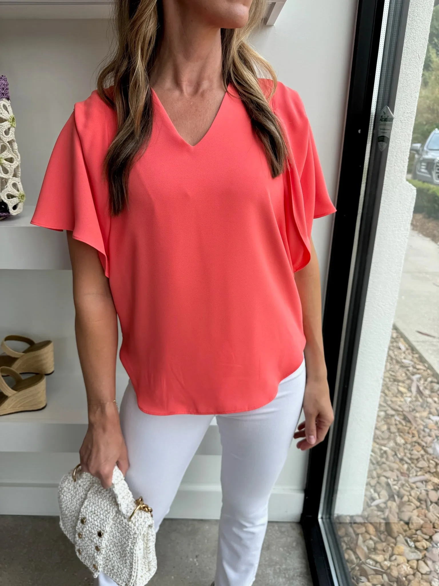 Coral Serena Top