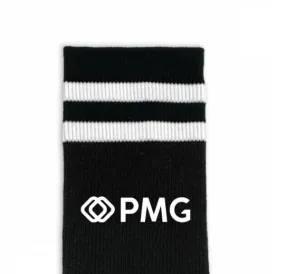 Custom Design Striped Crew Socks - Large