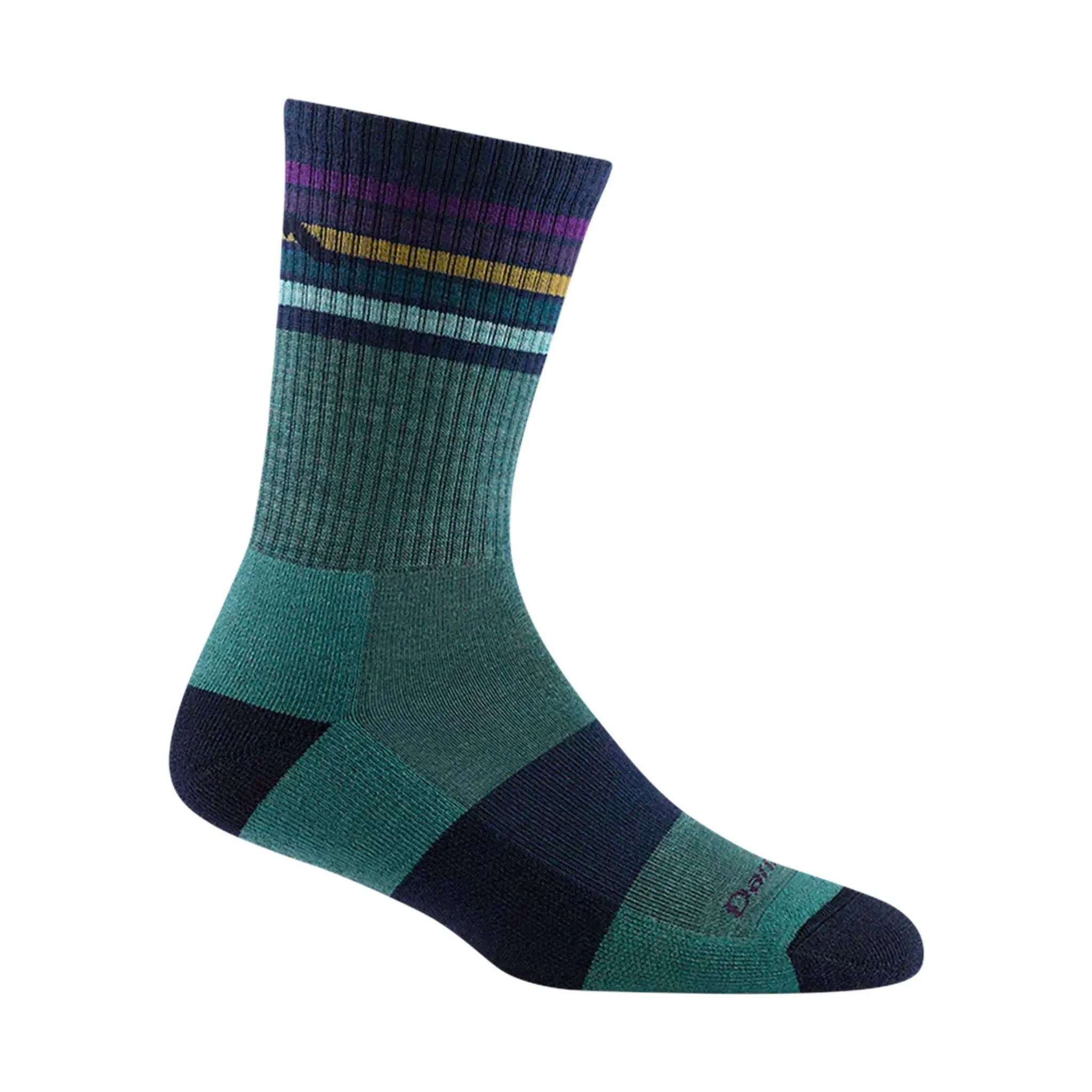 Darn Tough Vermont Women's Kelso Micro Crew Lightweight Sock - Teal