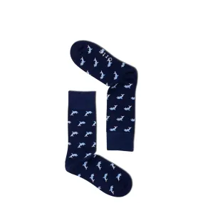 DOLPHINS SOCKS - NAVY