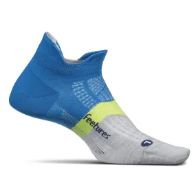 Feetures Elite Light Cushion No Show Tab Socks - Summer Marine