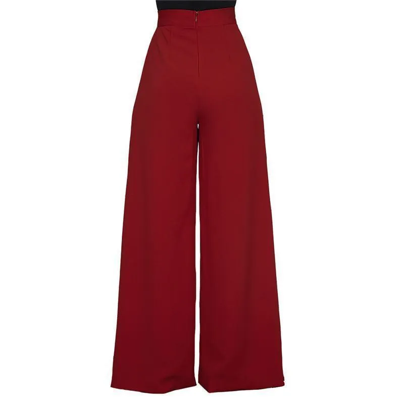 Flayered Wide Leg Pants For Women