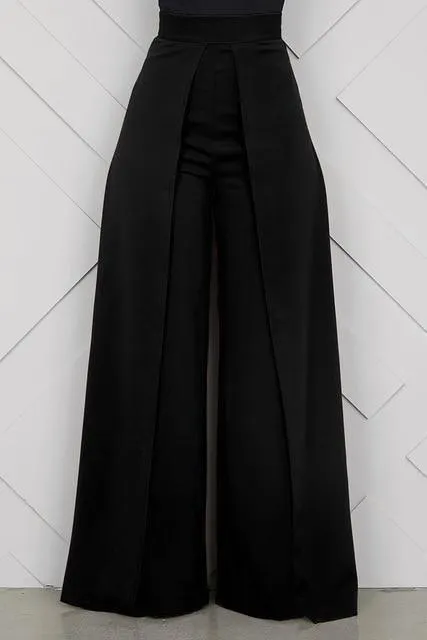 Flayered Wide Leg Pants For Women