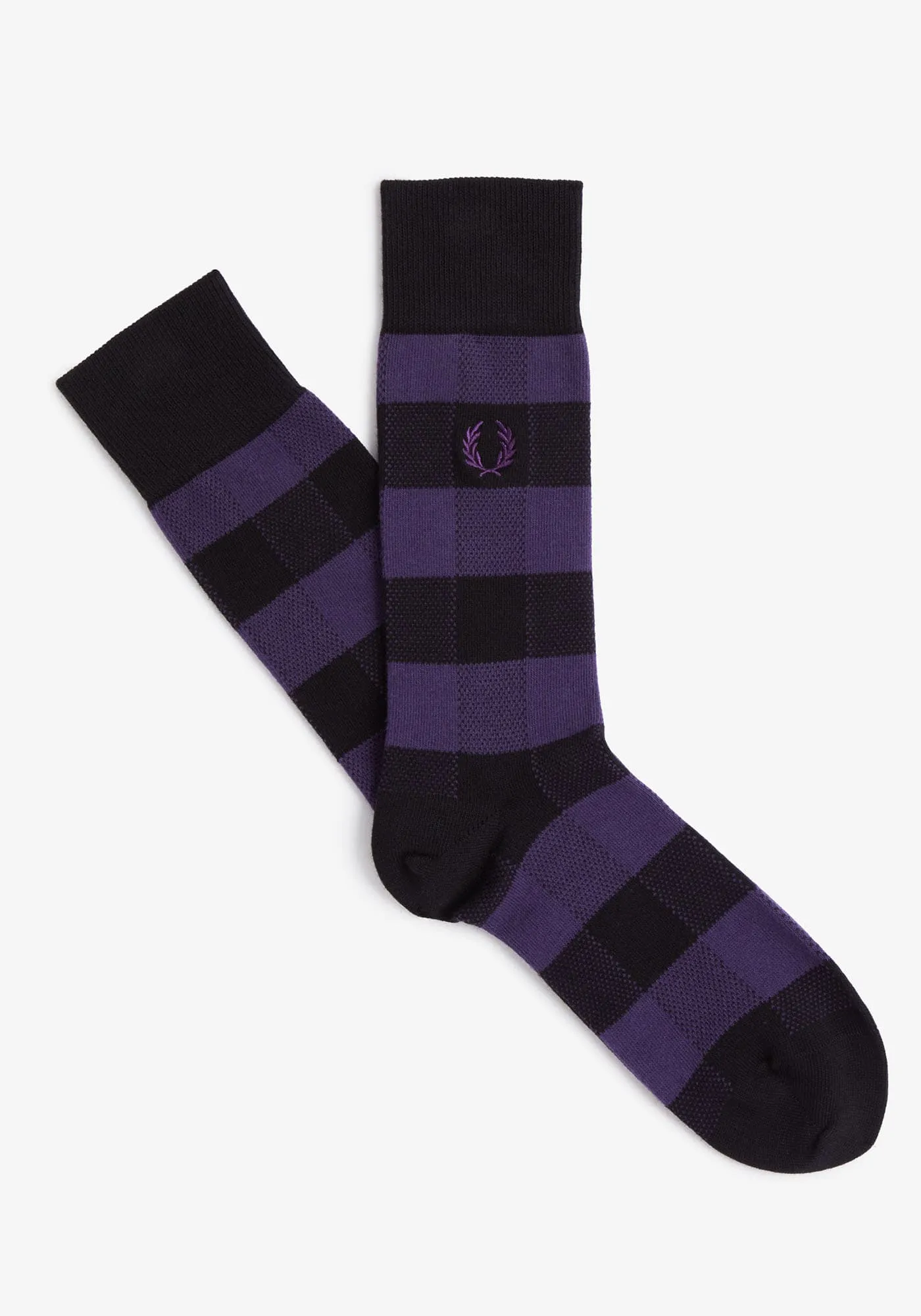 Fred Perry Tonal Check Socks