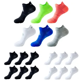 Haute Edition Unisex 6-Pack Comfort Compression Ankle Socks for Enhanced Wellness