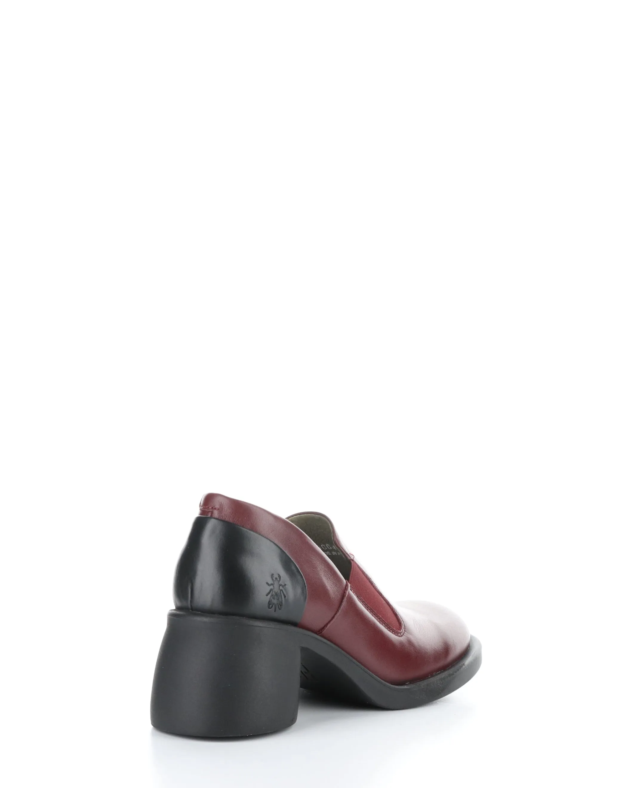 HUCH004FLY 003 WINE/BLACK Elasticated Shoes