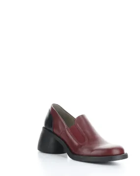 HUCH004FLY 003 WINE/BLACK Elasticated Shoes