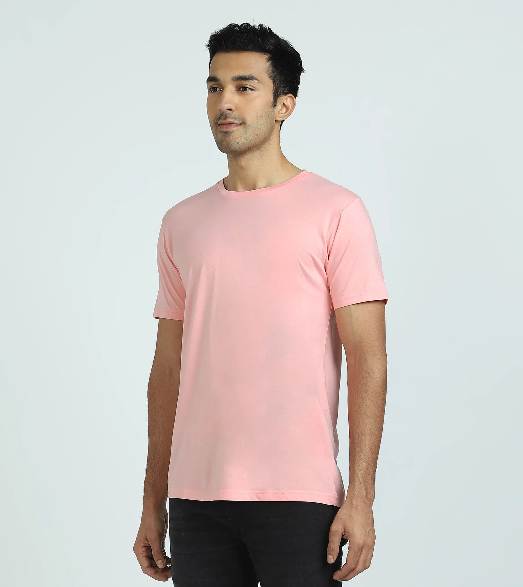 Iconique Supima Cotton T-shirt Blush Pink