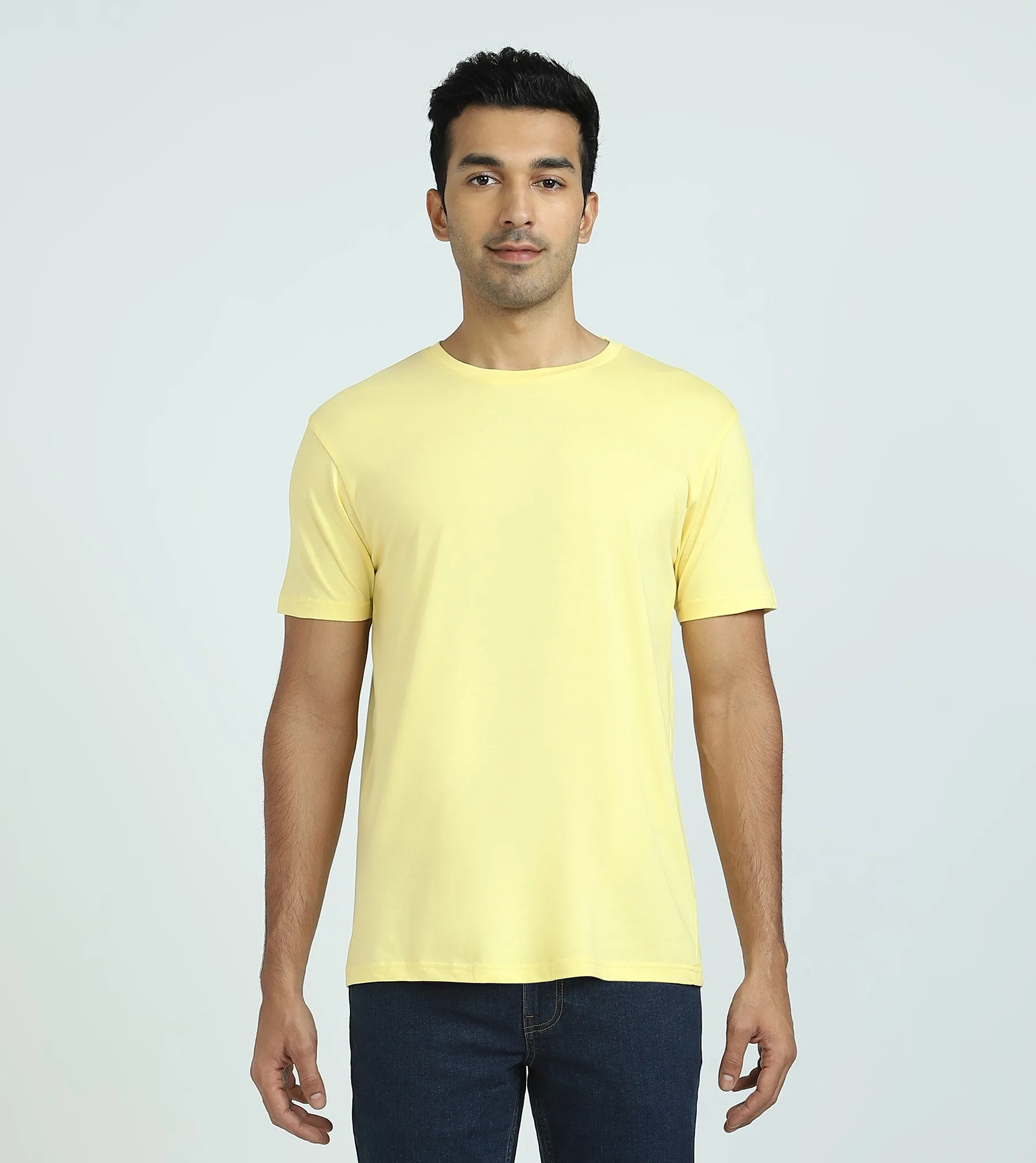 Iconique Supima Cotton T-shirt Butter Yellow