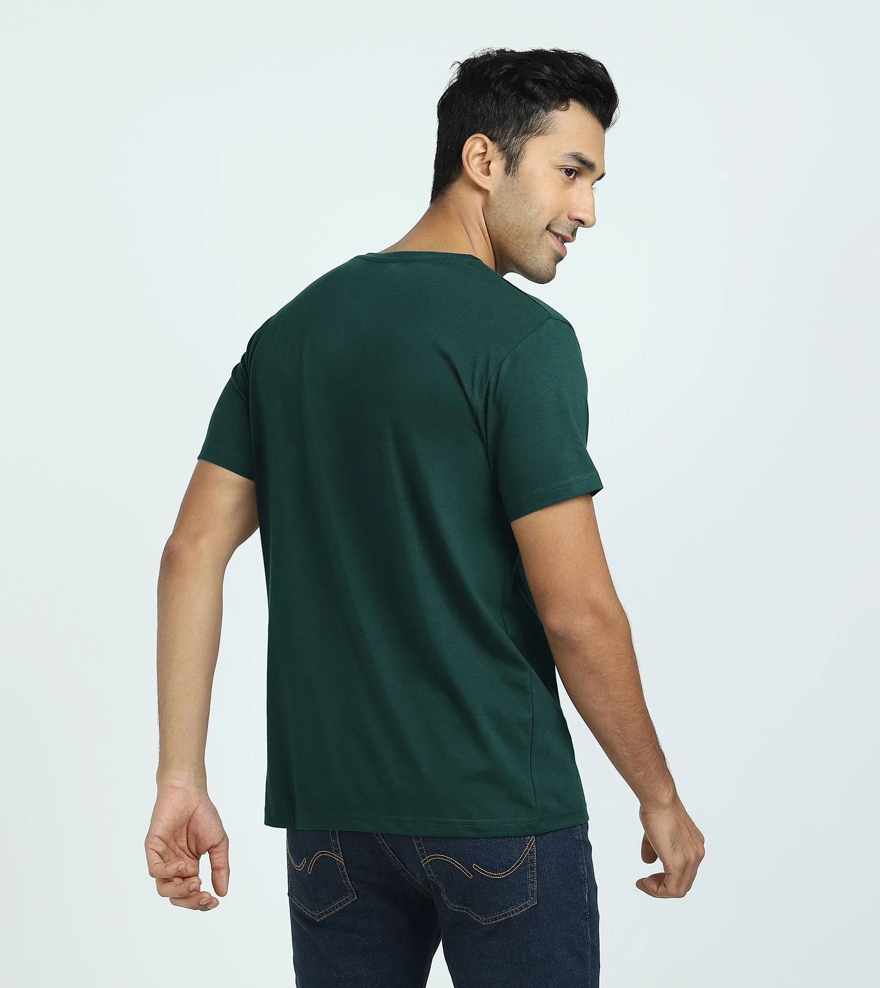 Iconique Supima Cotton T-shirt Forest Green