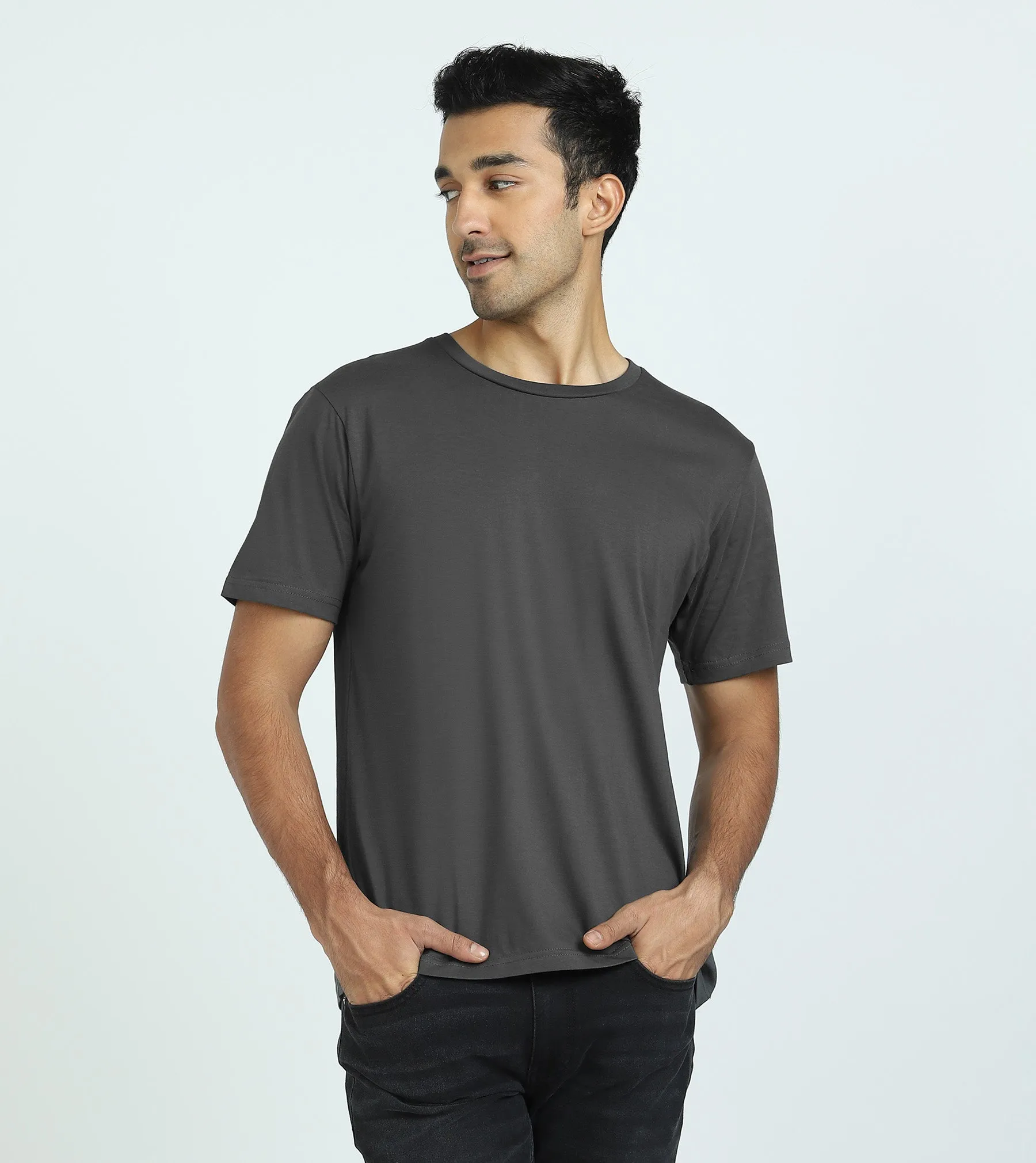 Iconique Supima Cotton T-shirt Graphite Grey