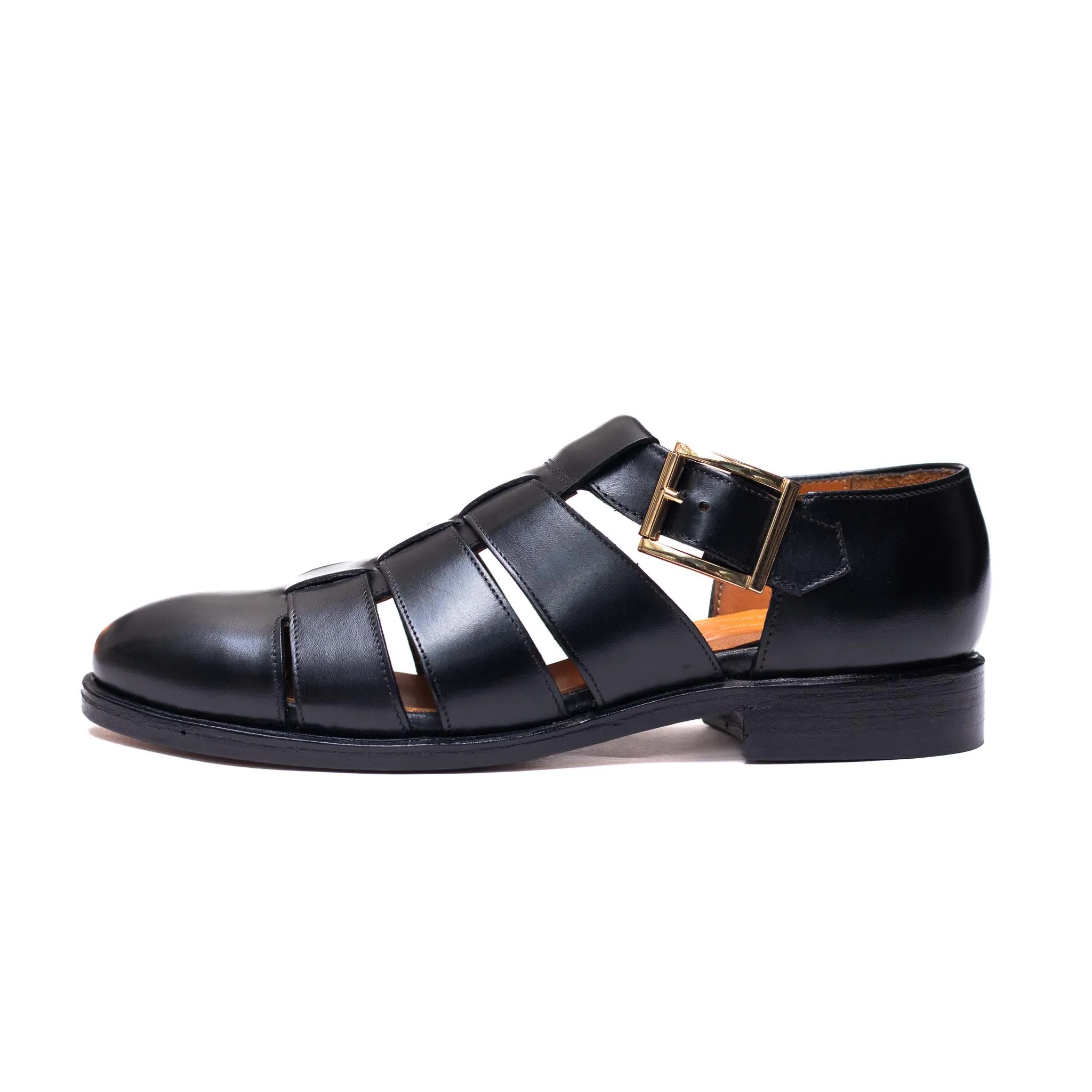 Ladies Gurkha Sandals / Black 98850