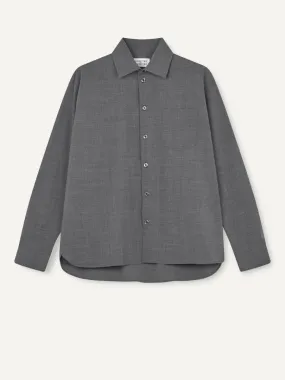 Libertine Record 2211 Shirts Grey Melange