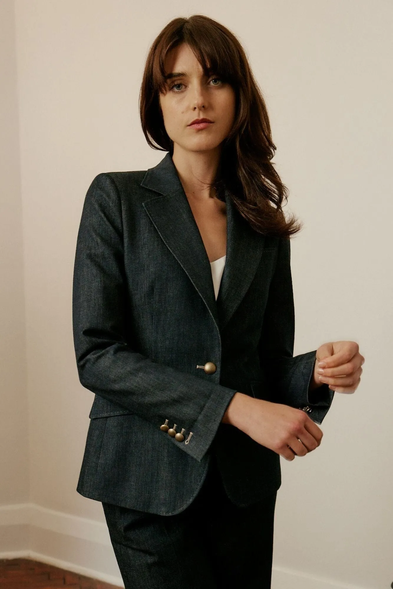 Lily Suit - Blue Denim Cashmere