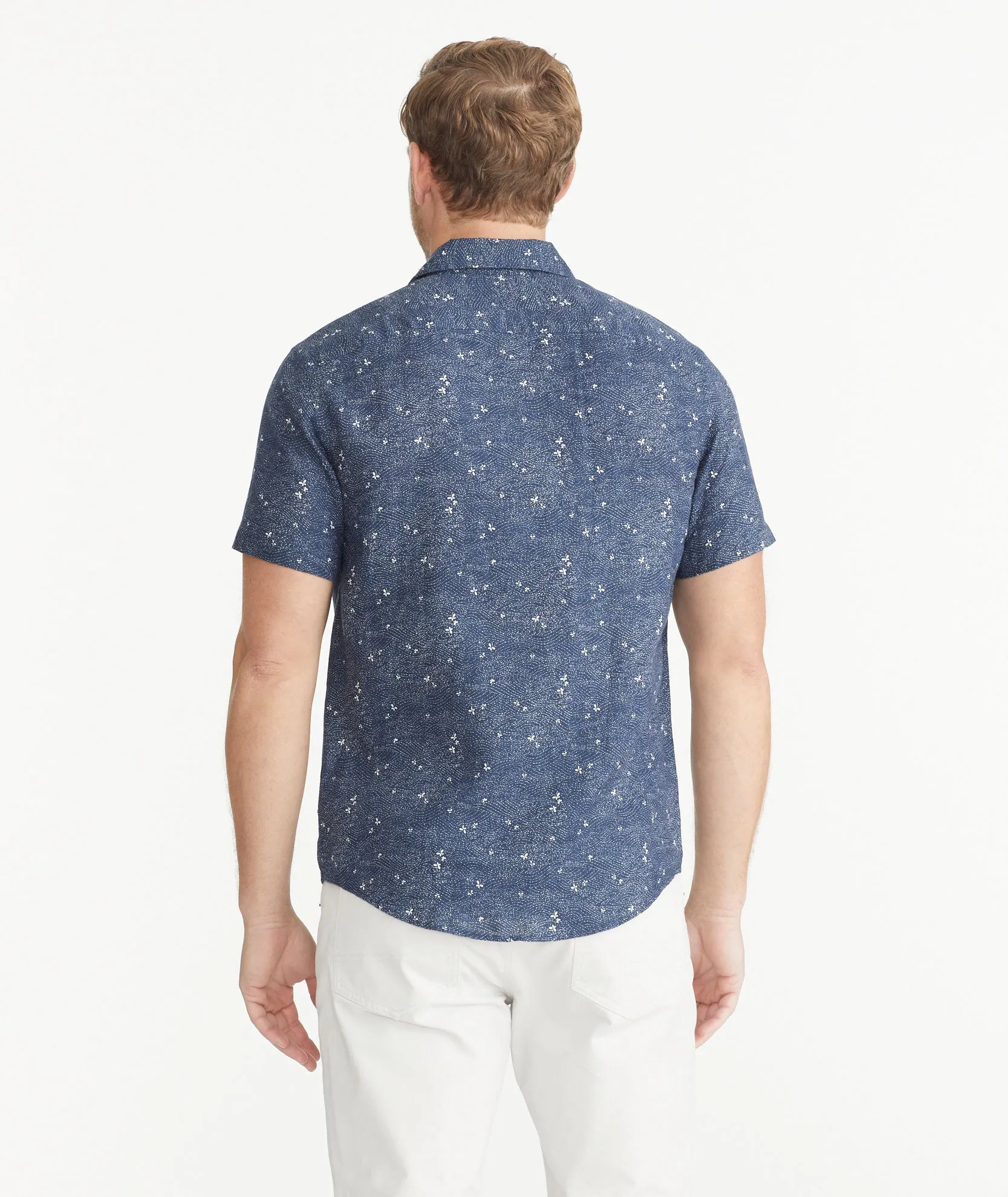 Linen Short-Sleeve Hopper Shirt