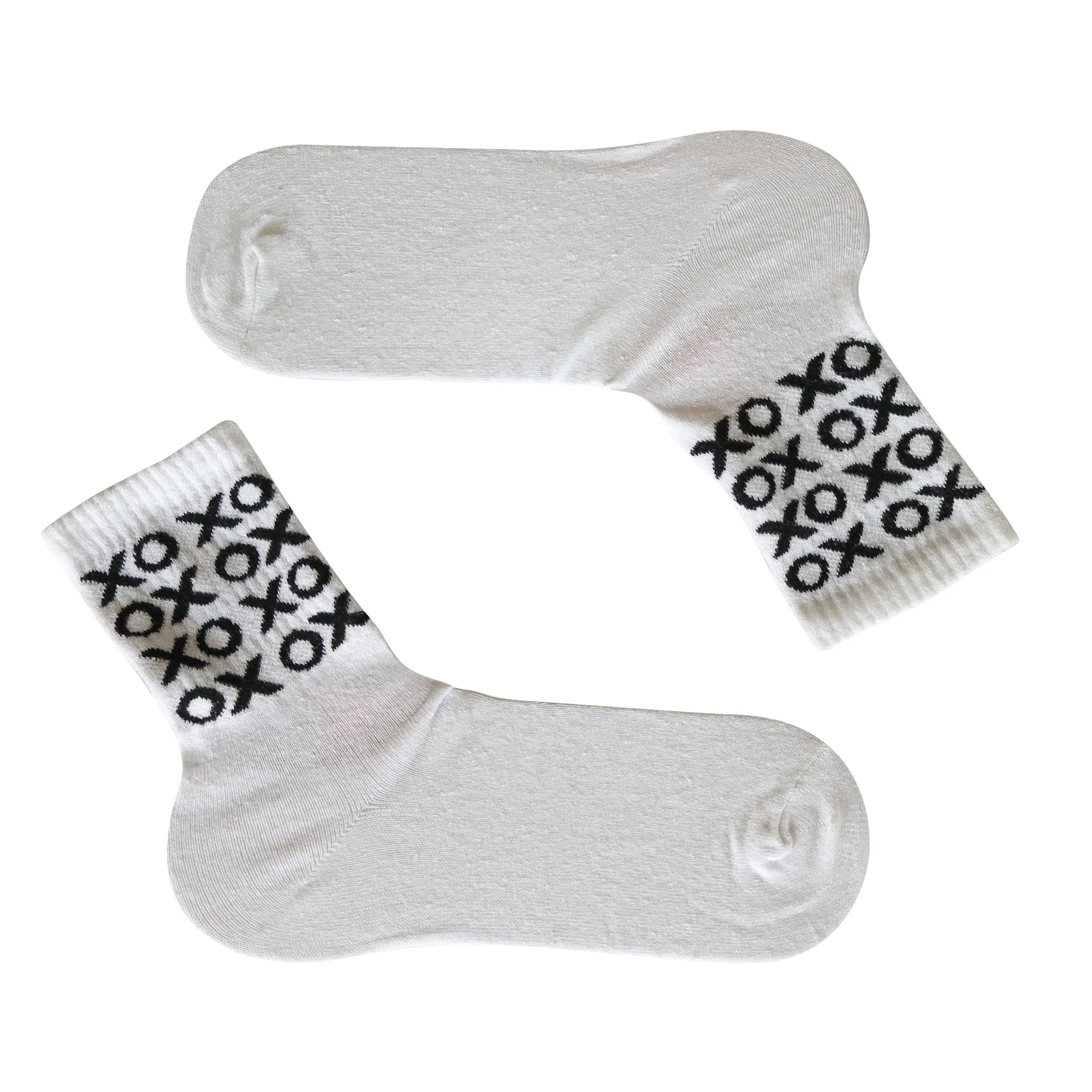 Louluu Women Xox Design Tennis Ankle Socks Box1