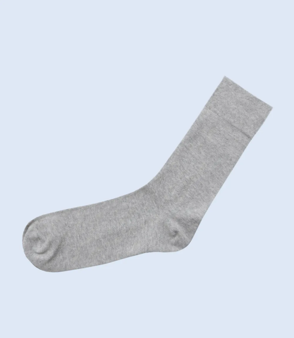 MA1714-D GREY-Diabetic Socks For The Men