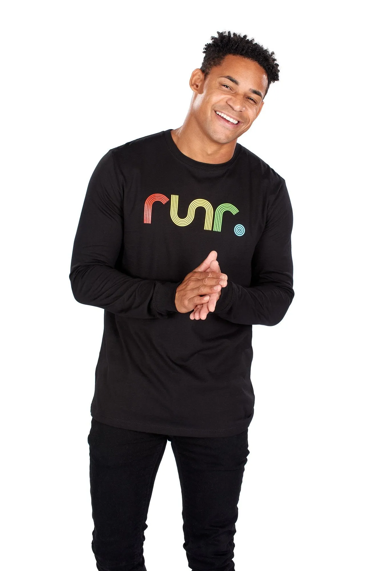 Men's 80's Long Sleeve Runr T-Shirts