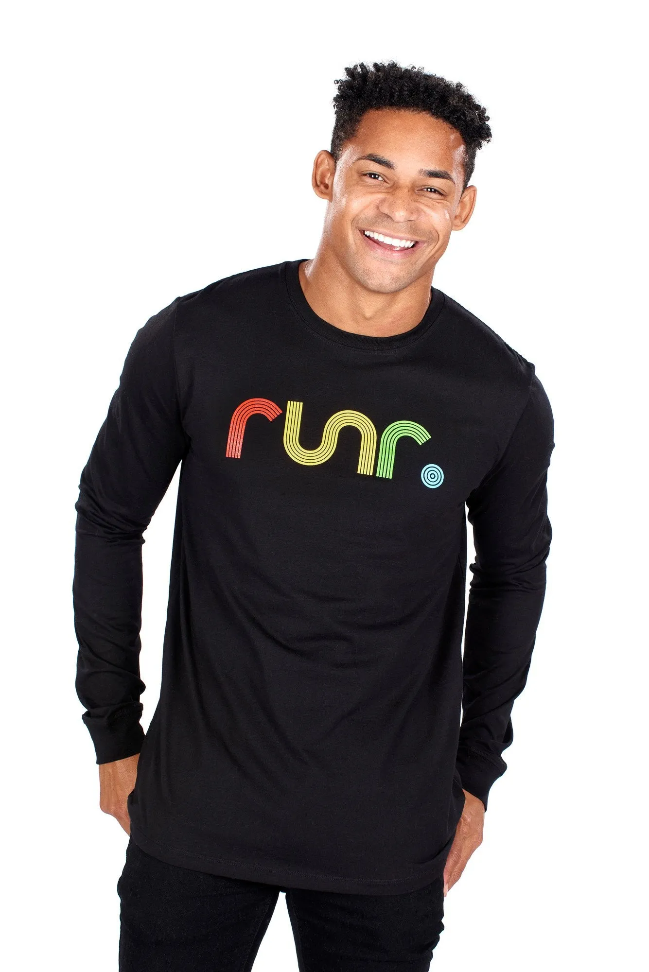 Men's 80's Long Sleeve Runr T-Shirts