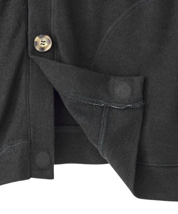 Men's Front Cardigan with Magnetic Button