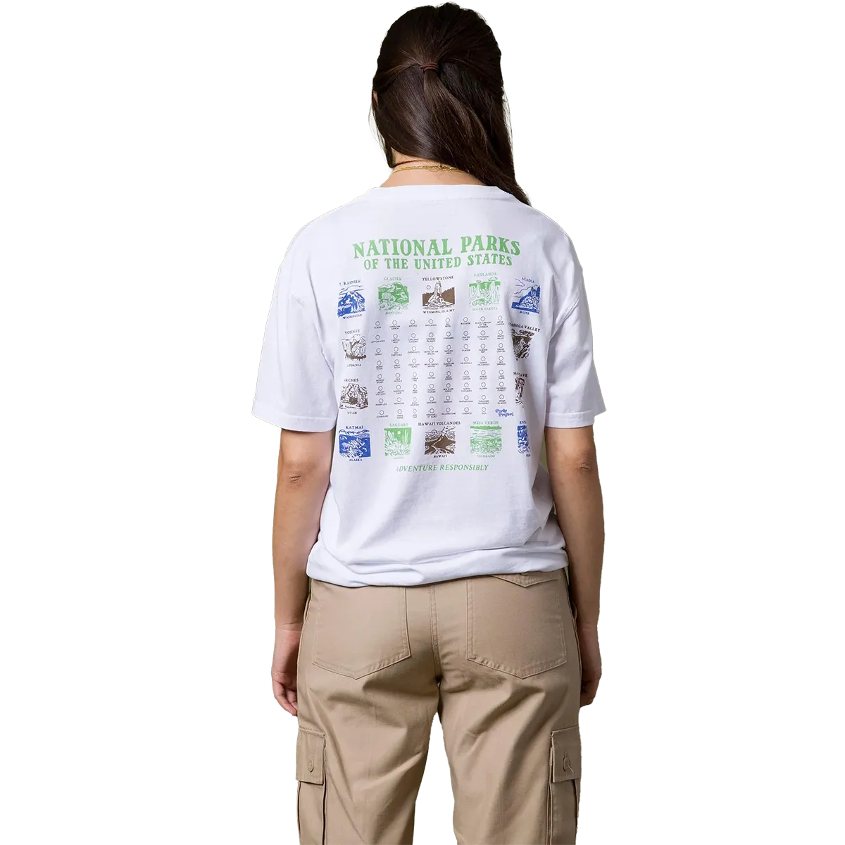 National Parks Pictograms Tee