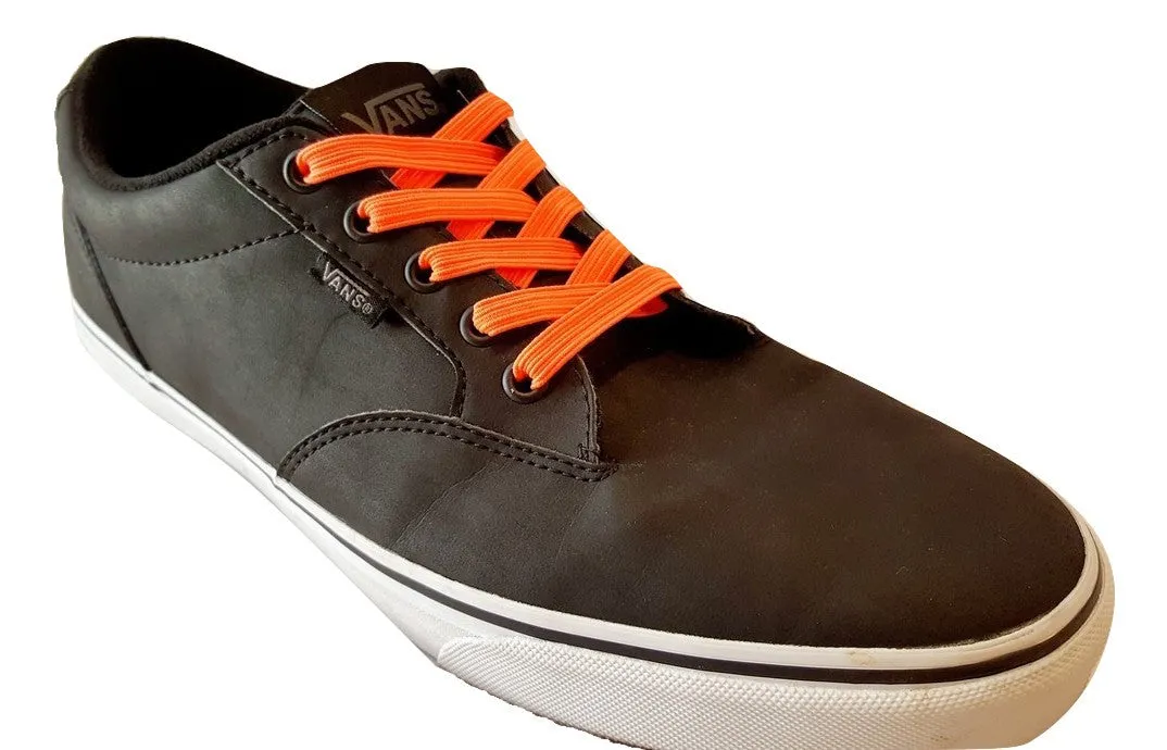 Neon Orange - Elastic Shoe Laces