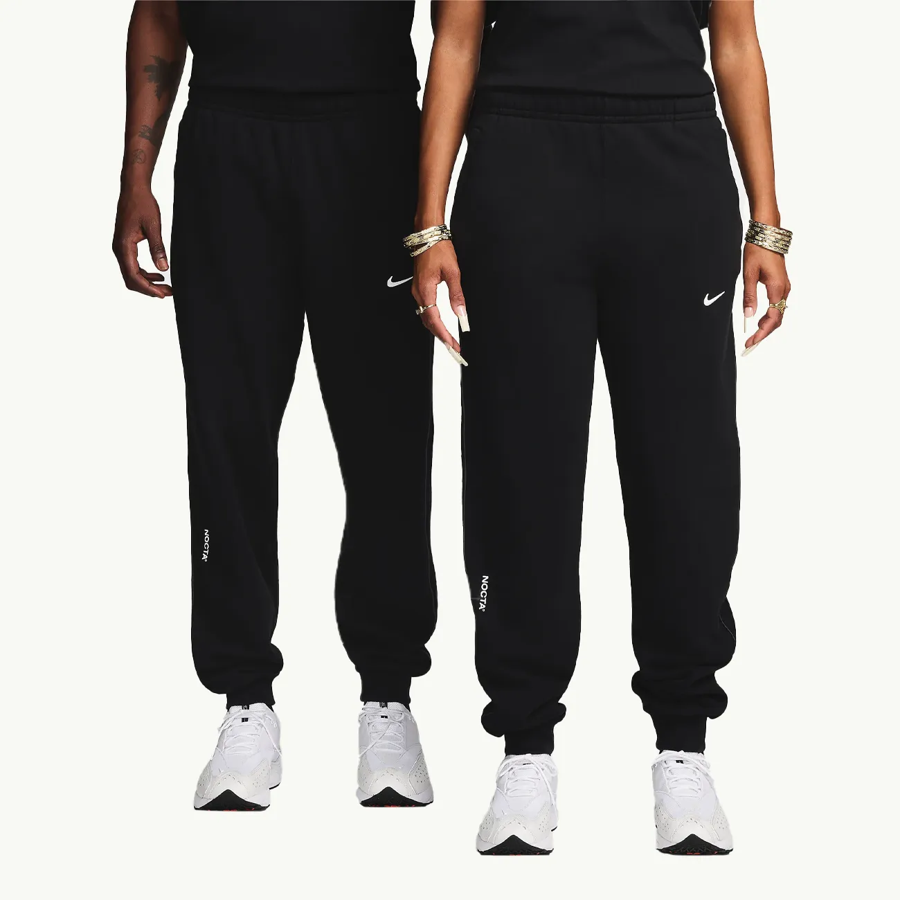 NOCTA Fleece Pant - Black/White