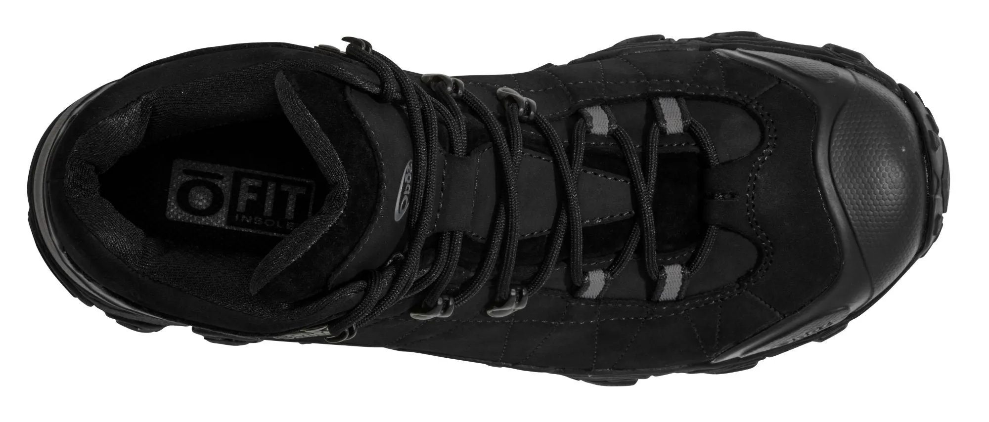 'Oboz' Men's Bridger Mid BDry WP Hiker - Midnight Black