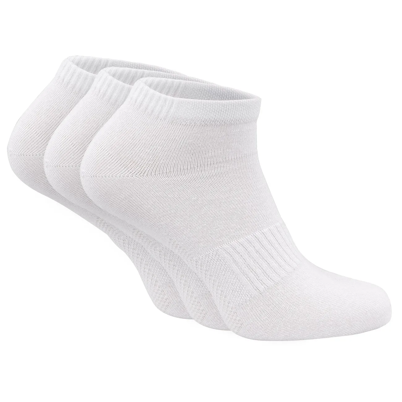 Organic Cotton Sneaker Socks (pack of three)