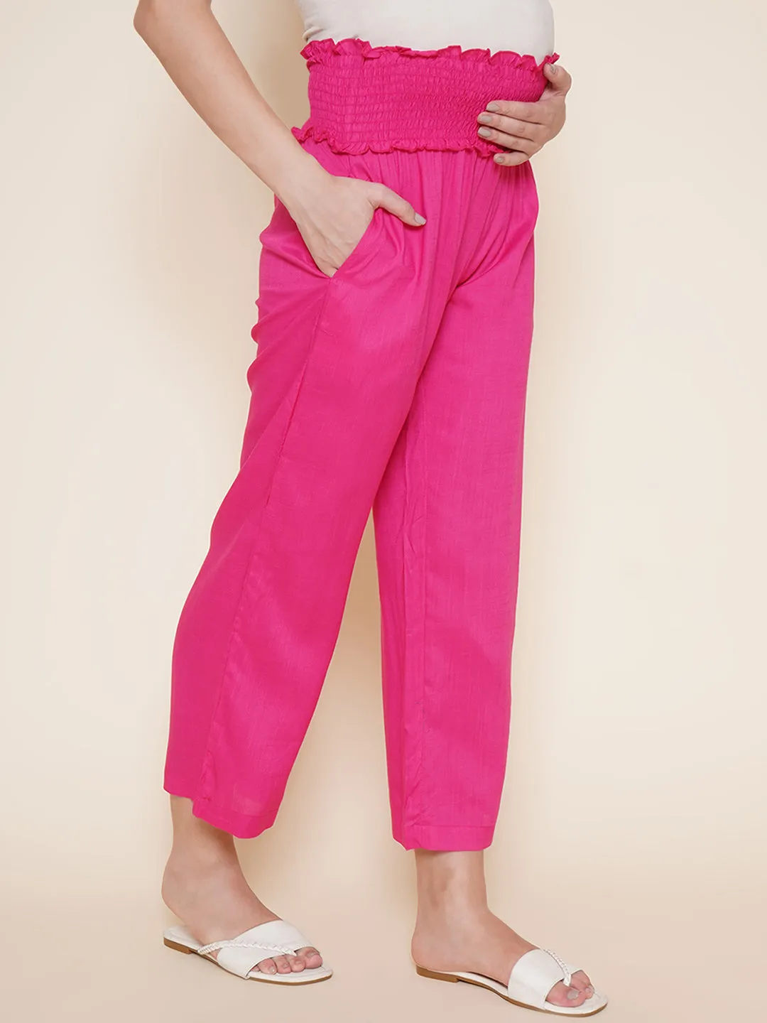 Pink Maternity and Nursing Loungewear