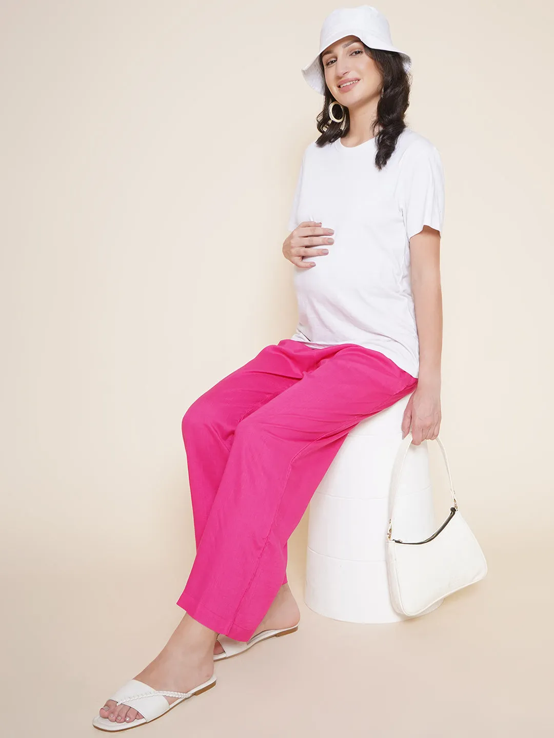 Pink Maternity and Nursing Loungewear