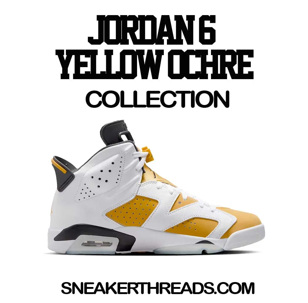 Retro 6 Yellow Ochre Socks - Raging Face - Ochre