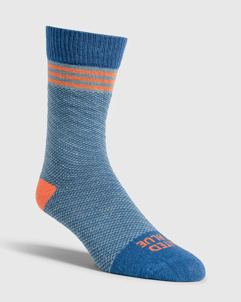 SoftHemp Birdseye Stripe Sock