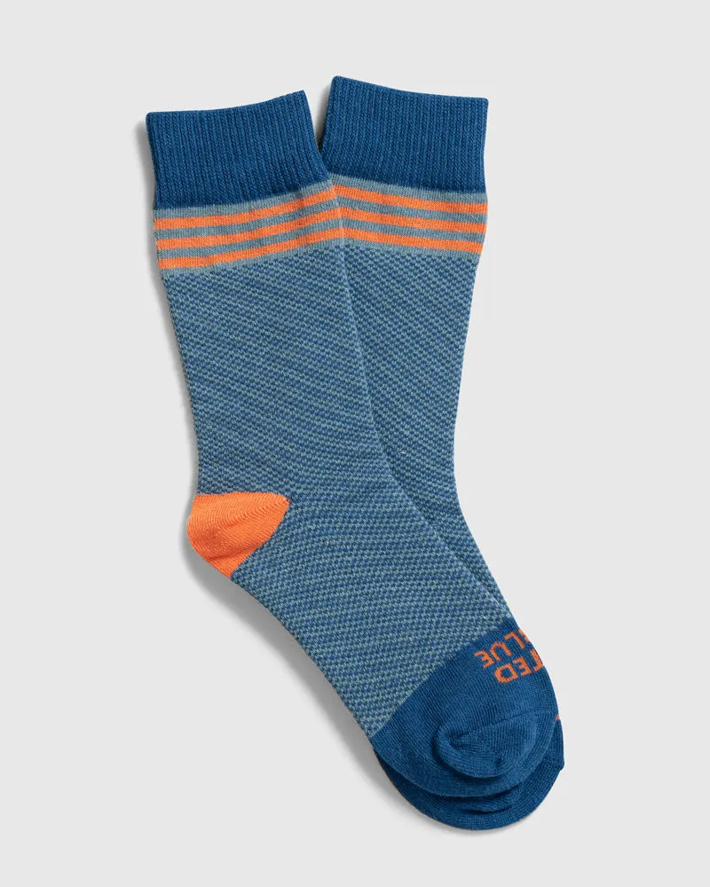 SoftHemp Birdseye Stripe Sock