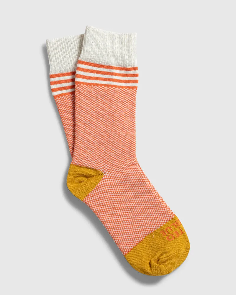 SoftHemp Birdseye Stripe Sock