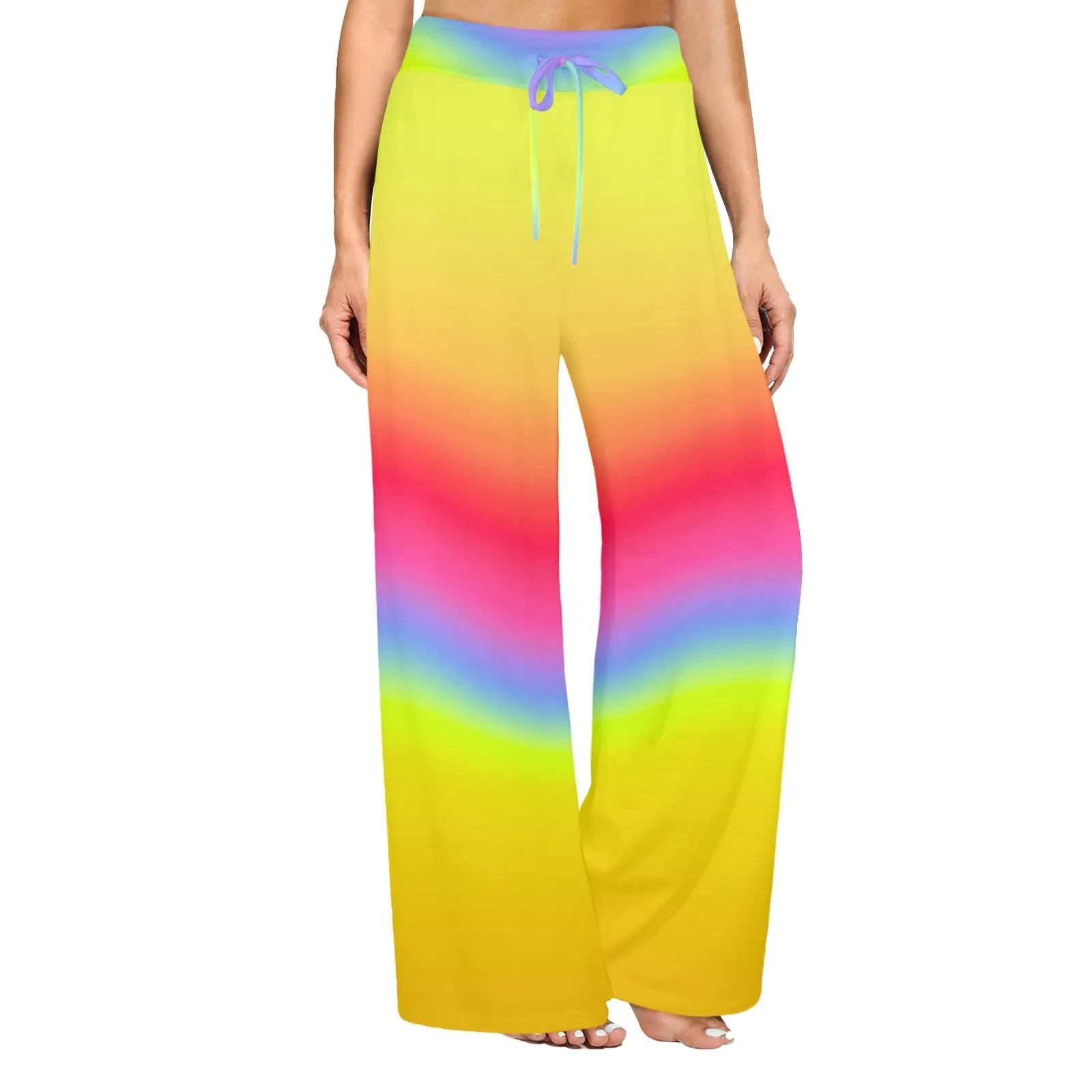 Spectral Gradient Women's Wide Leg Lounge Pants