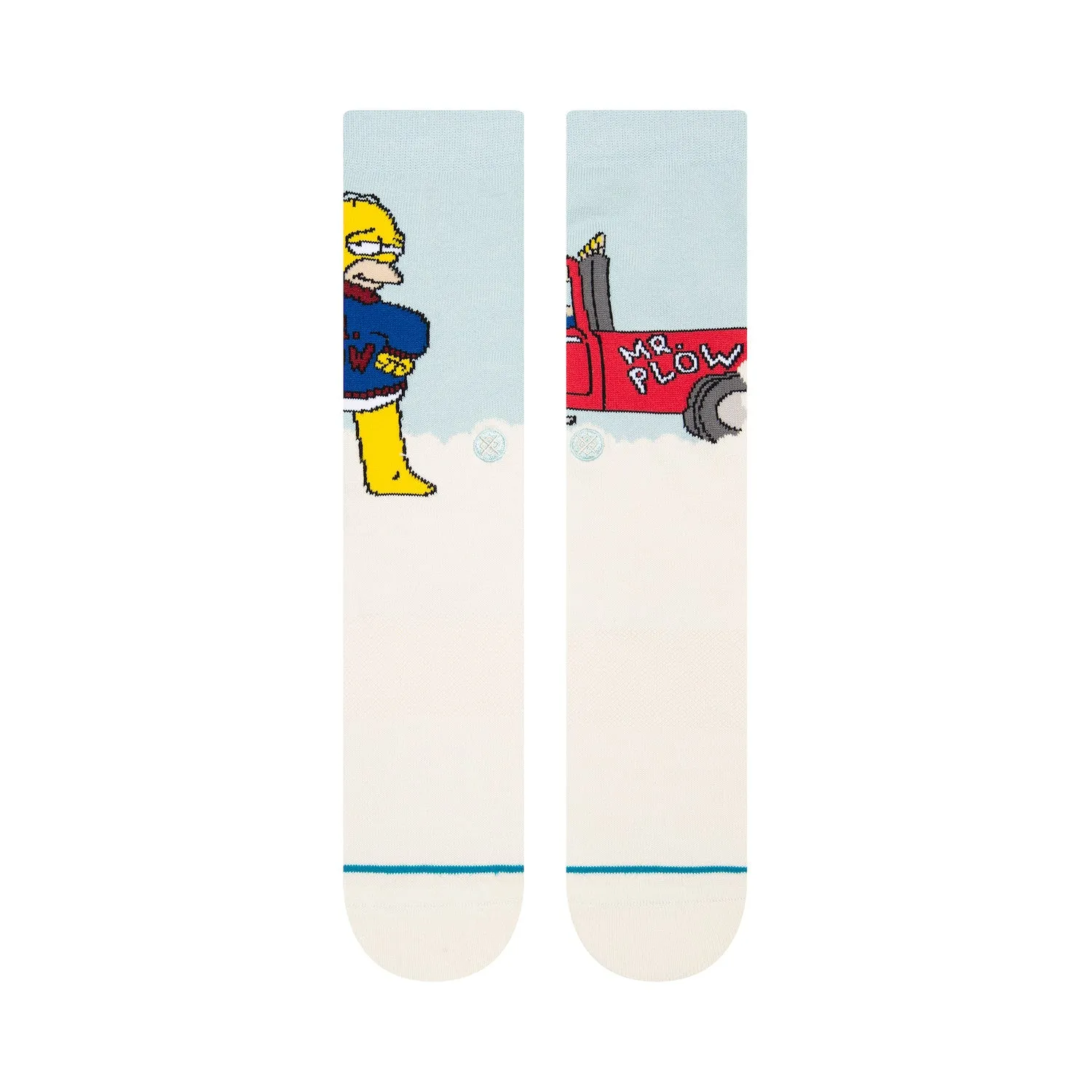 Stance Mr Plow Socks (Light Blue)